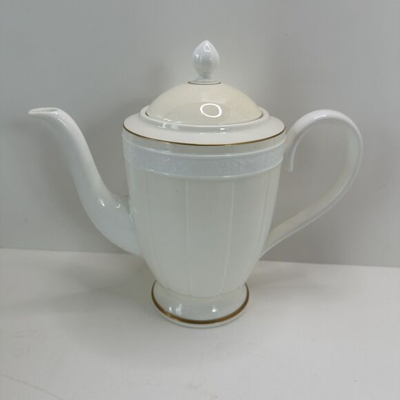 Villeroy & Boch Germany IVOIRE Chateau Collection 4 Cup Coffee Pot Lid NWT - Picture 3 of 14